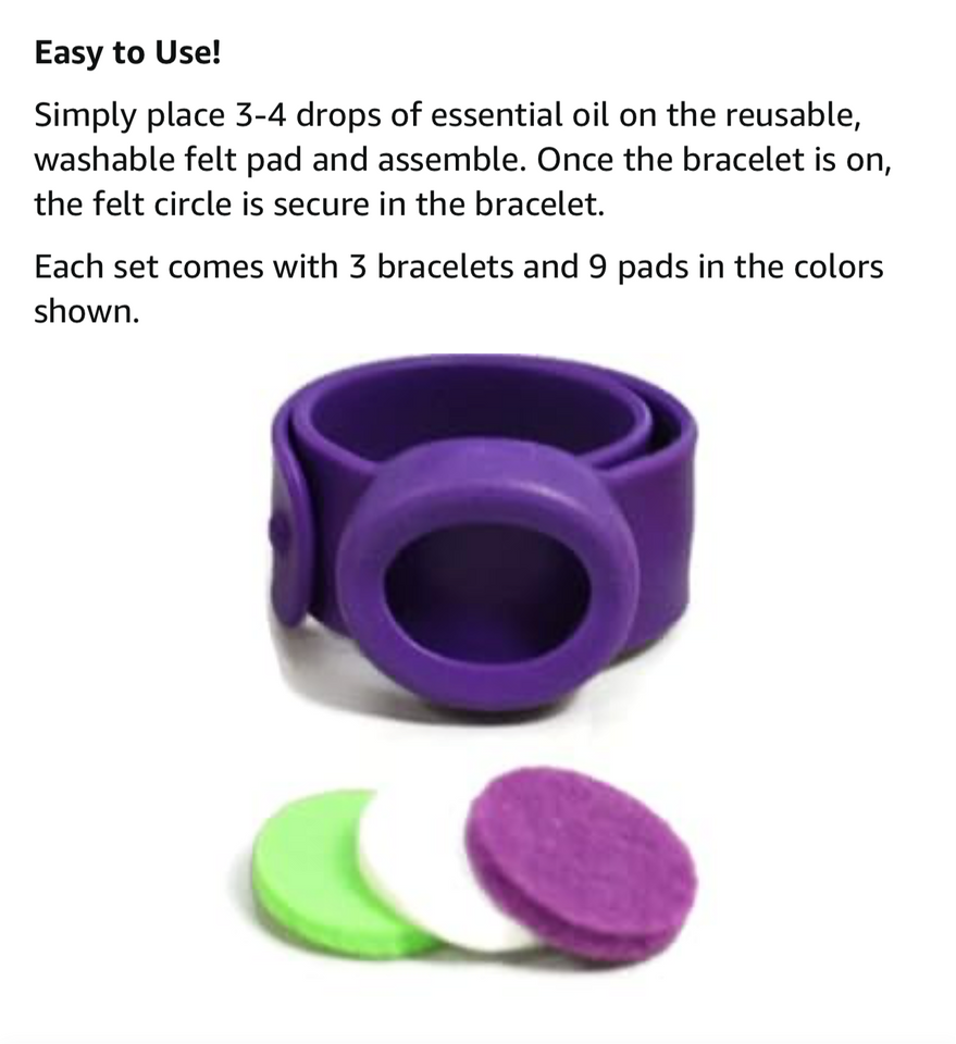 Kids Essential Oil Diffuser Bracelet